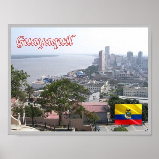 Ecuador - Guayaquil - Poster (Voorkant)