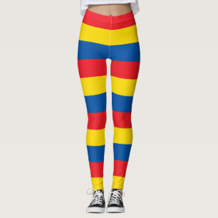 Ecuador: Horizontale gestreepte nationale vlaggenk Leggings