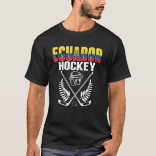 Ecuador IJshockey fans Ecuadoraanse hockey team S T-shirt