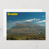 Ecuador-kaart (Voorkant / Achterkant)