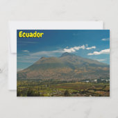 Ecuador-kaart (Voorkant)