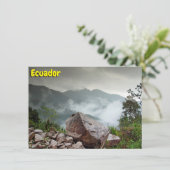 Ecuador-kaart (Staand voorkant)