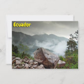 Ecuador-kaart (Voorkant)