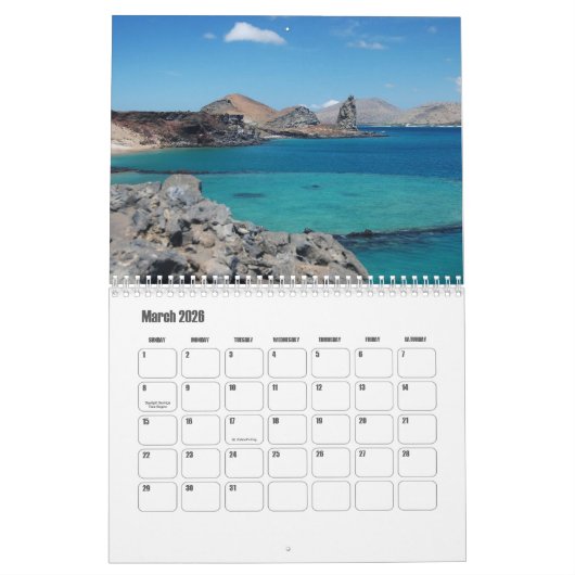 Ecuador Kalender (Mar 2026)