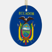 Ecuador keramisch kerstversiering keramisch ornament (Rechts)