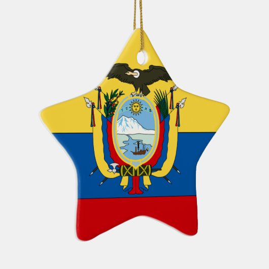 Ecuador Keramisch Ornament (Rechts)