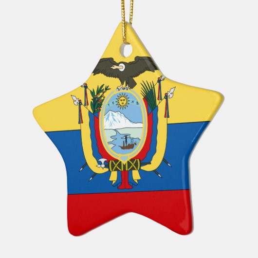Ecuador Keramisch Ornament (Links)