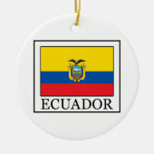 Ecuador Keramisch Ornament (Voorkant)