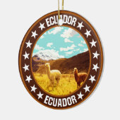Ecuador Keramisch Ornament (Links)