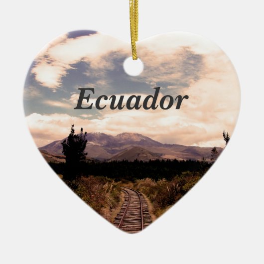 Ecuador Keramisch Ornament (Voorkant)