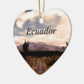 Ecuador Keramisch Ornament (Links)