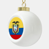 Ecuador Keramische Bal Ornament (Rechts)