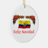 Ecuador Kerstmis Keramisch Ornament (Rechts)
