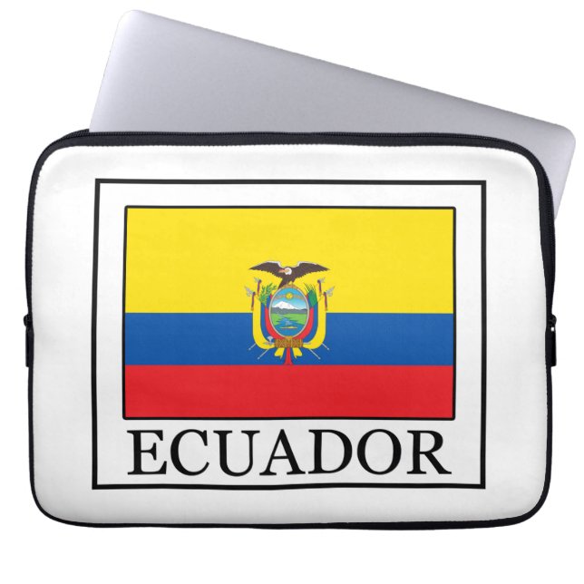 Ecuador-laptophoes Laptop Sleeve (Voorkant)