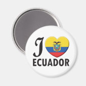 Ecuador Liefde Magneet (Voorkant / Achterkant)