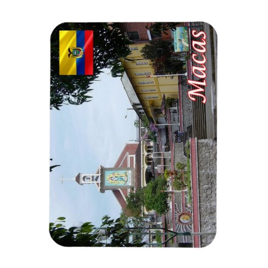 Ecuador - Macas - Magneet (Verticaal)