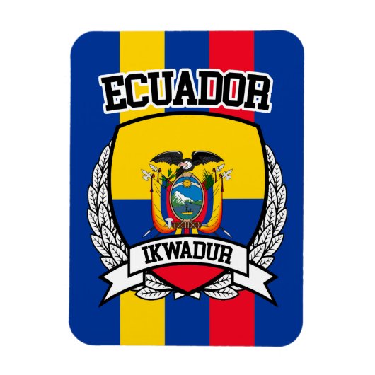Ecuador Magneet (Verticaal)
