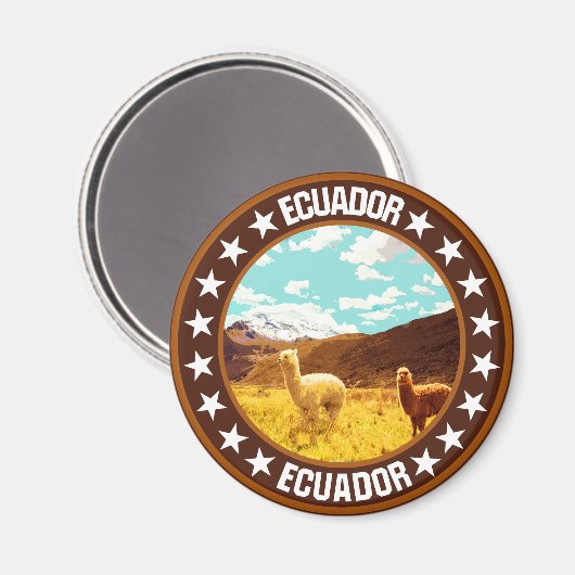 Ecuador Magneet (Voorkant / Achterkant)