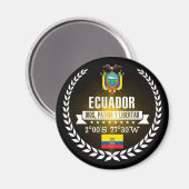 Ecuador Magneet (Voorkant / Achterkant)