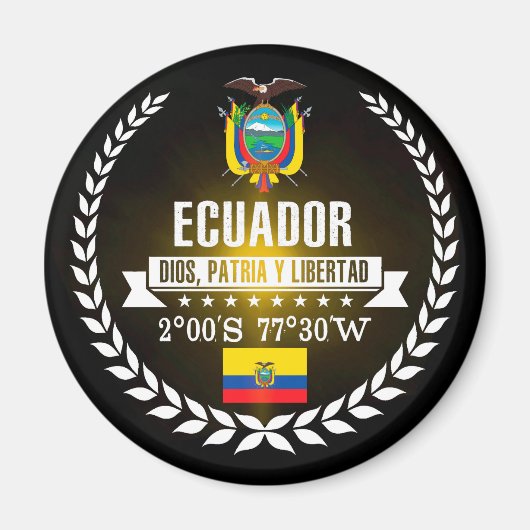 Ecuador Magneet (Voorkant)