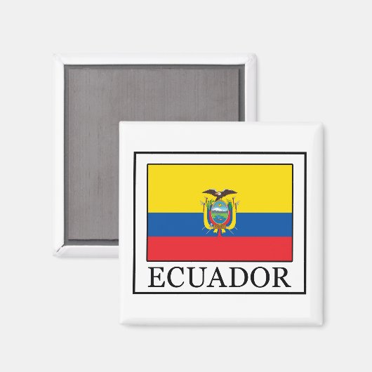 Ecuador Magneet (Voorkant / Achterkant)