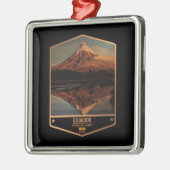 Ecuador Metalen Ornament (Links)