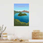 Ecuador Minimal Travel Poster (Keuken)