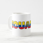 Ecuador-Mok Koffiemok (Voorkant links)