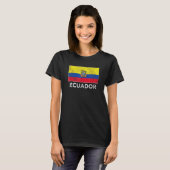 Ecuador Nationale vlag voor mannen Kind T-shirt (Voorkant volledig)
