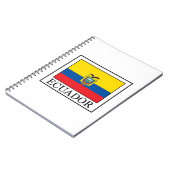 Ecuador Notitieboek (Linkerzijde)