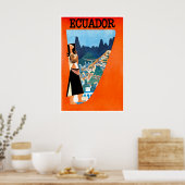 Ecuador poster (Keuken)
