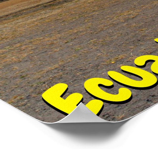 Ecuador Poster (Hoek)