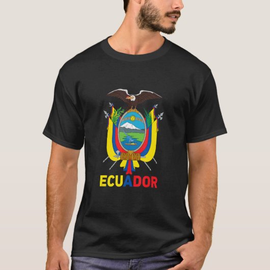 Ecuador Pride Ecuadorian Adults Women Men Kids 4 T-shirt (Voorkant)
