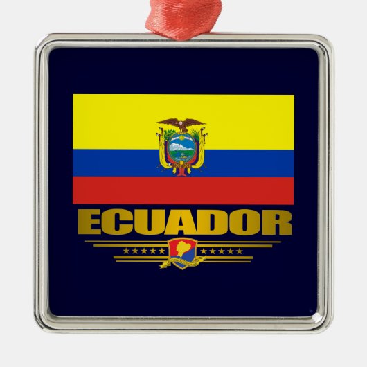 "Ecuador Pride" Ornamenten (Voorkant)