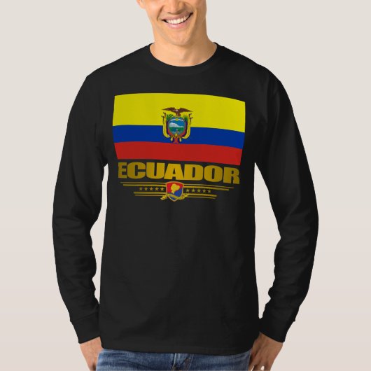 "Ecuador Pride" Shirten T-shirt (Voorkant)