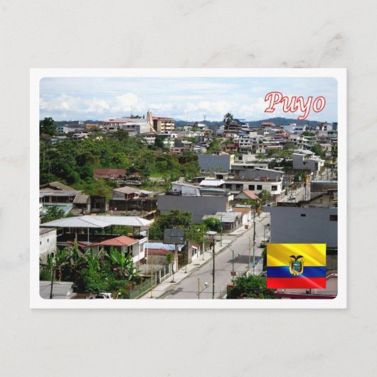 Ecuador - Puerto Francisco de Orellana - Briefkaart (Voorkant)