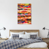 Ecuador, Quito Area, Otavalo Handicraft Market Canvas Afdruk (Insitu (Slaapkamer))