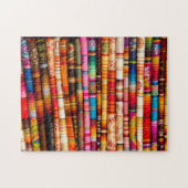 Ecuador, Quito Area, Otavalo Handicraft Market Legpuzzel (Horizontaal)