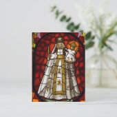 Ecuador, Quito. beeld van de gevlekte maagd 2 Briefkaart (Staand voorkant)