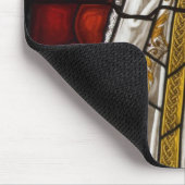 Ecuador, Quito. beeld van de gevlekte maagd 2 Muismat (Hoek)