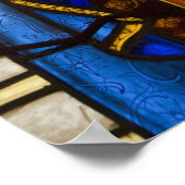 Ecuador, Quito. beeld van de gevlekte maagd Poster (Hoek)