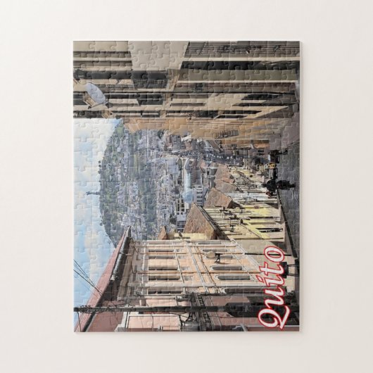 Ecuador - Quito - Centro Storico - Legpuzzel (Verticaal)