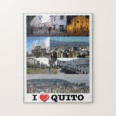 Ecuador - Quito - I Love - Legpuzzel (Verticaal)