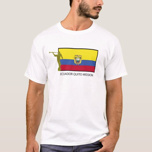 Ecuador Quito Mission LDS CTR T-shirt (Voorkant)