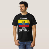 Ecuador Quito Mormon LDS Mission T-shirt (Voorkant volledig)