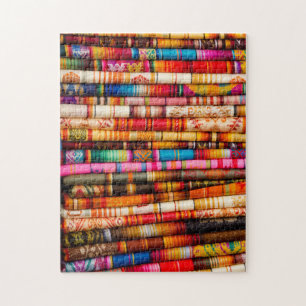 Ecuador, Quito-regio, Otavalo-handwerkmarkt Legpuzzel