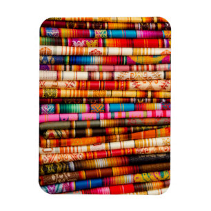 Ecuador, Quito-regio, Otavalo-handwerkmarkt Magneet