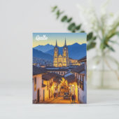 Ecuador Quito reizen Briefkaart (Staand voorkant)