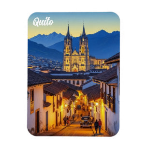 Ecuador Quito reizen Magneet