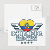 Ecuador Rocks v2 Briefkaart (Voorkant / Achterkant)